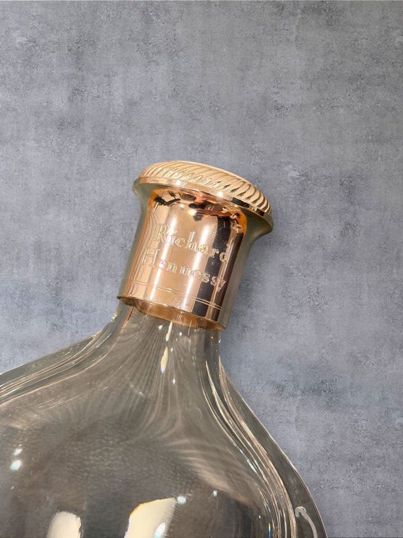 【最高級】リシャール ヘネシー 空瓶 クリスタル ボトル