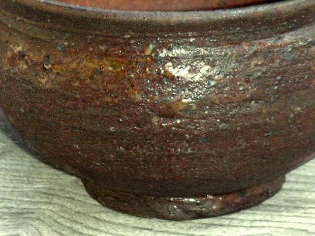 ♥大変に古い　信楽　茶碗　無銘　桐箱付き　骨董品
