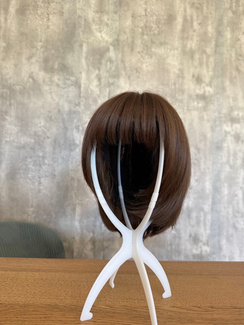 リネアストリア　ショートボブ　人毛MIX　医療用ウィッグ