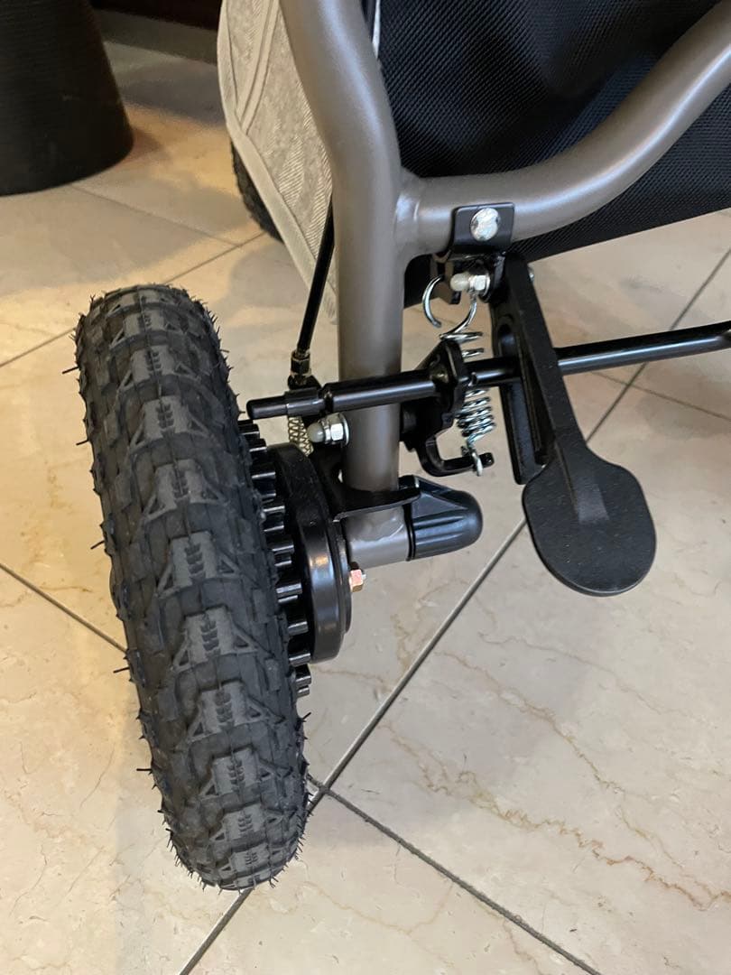 MASA【極美品】AIRBUGGYグレーツイード レギュラー&タイヤカバー