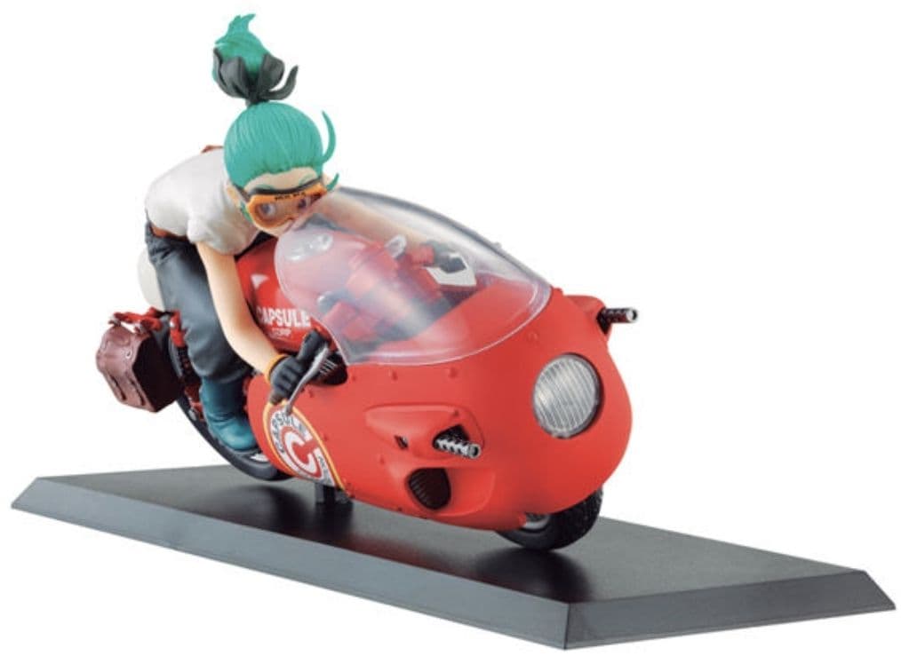 [新品未開封]ドラゴンボールZ 03 デスクトップリアルマッコイ ブルマ　バイク
