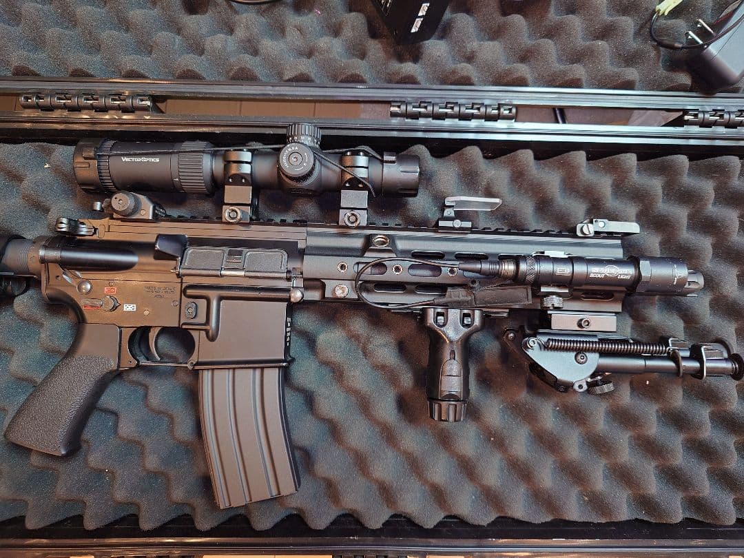 東京マルイ　HK416デルタカスタム　次世代電動ガン　オプション多数