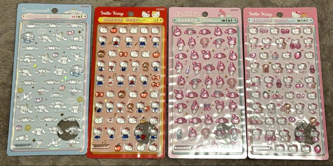 【正規品】ボンボンドロップシールmini 12種セット