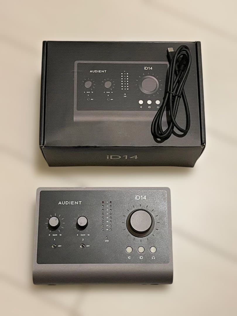 限定値下げ！説明書なしAUDIENT iD14mkIIオーディオインターフェイス