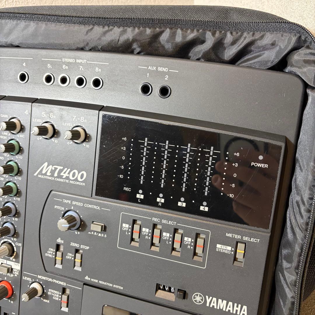 【極美品】YAMAHA MT400 完動品 マルチトラックレコーダー MTR