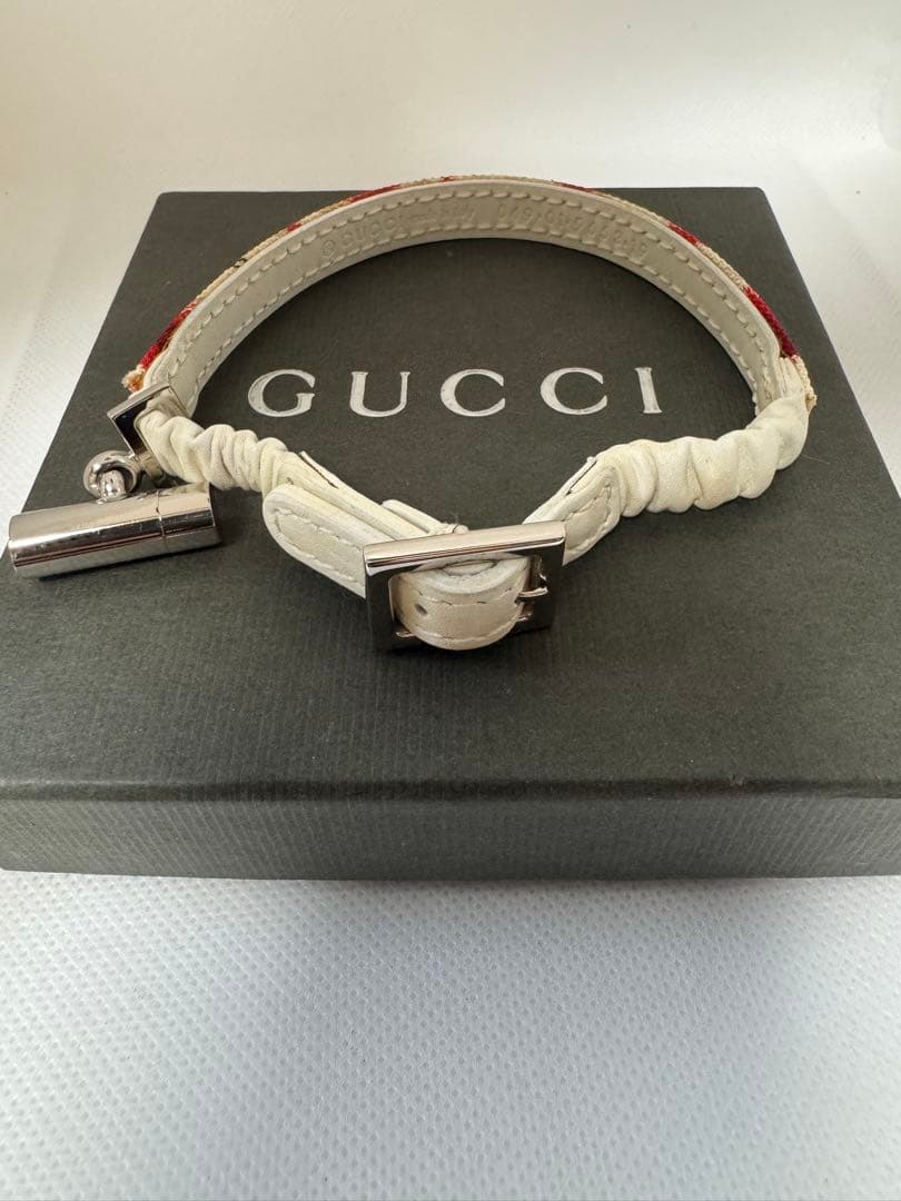 グッチ GUCCI 猫首輪 首輪 ブレスレット
