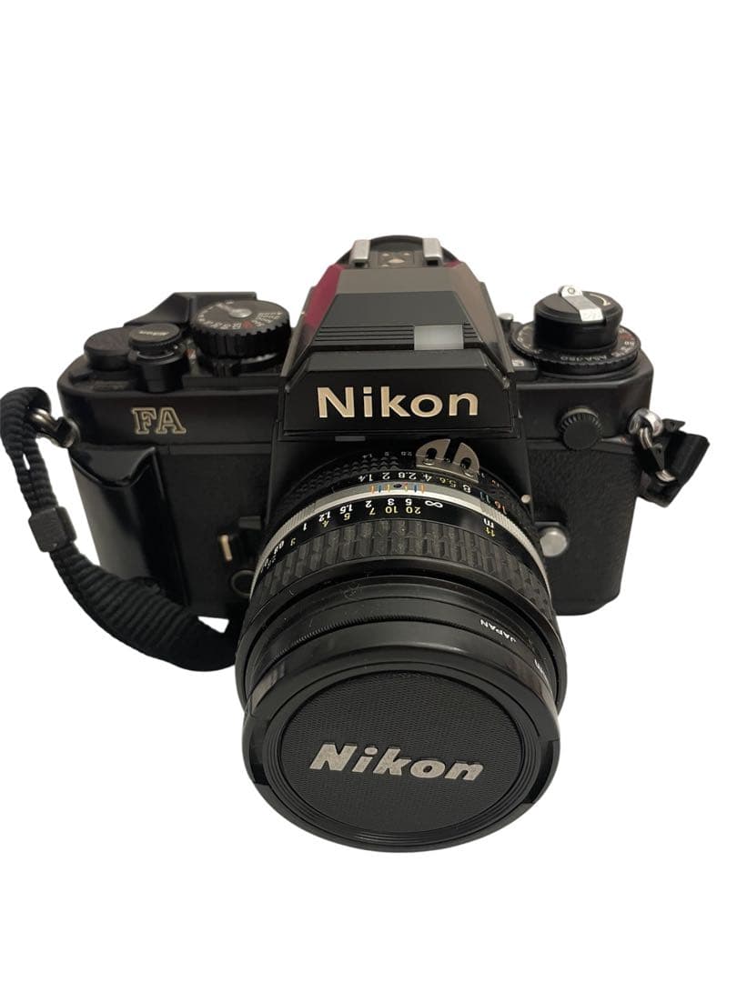 ❷美品 Nikon FA レンズ付き フィルムカメラ ケース付属品あり