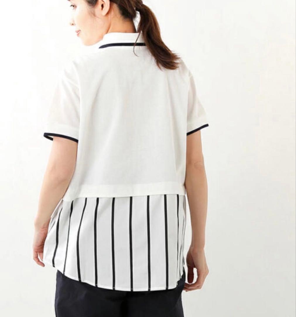 希少✨FRED PERRY フレッド ペリー コットンバックヘムパネルポロシャツ