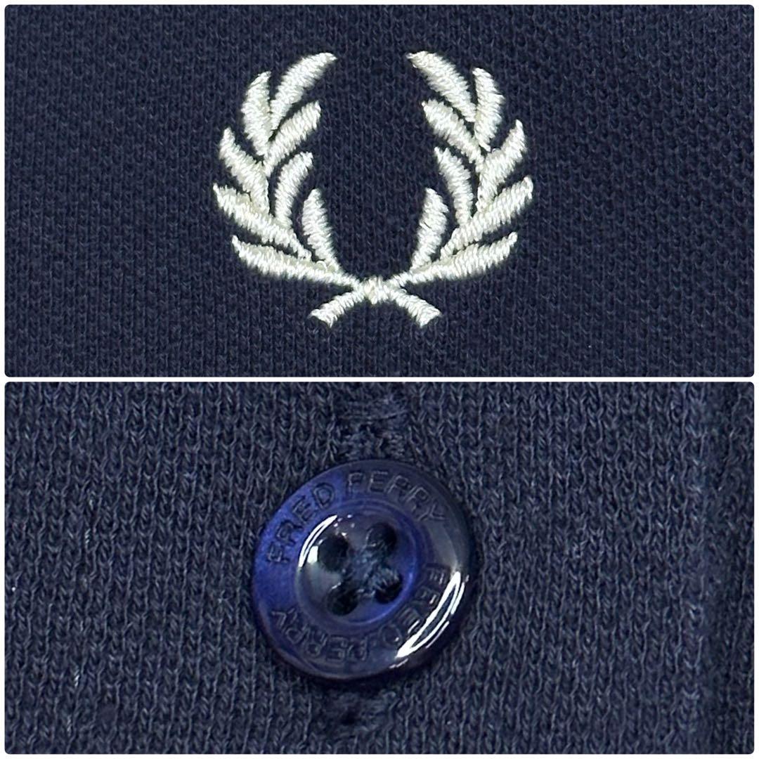 希少✨FRED PERRY フレッド ペリー コットンバックヘムパネルポロシャツ