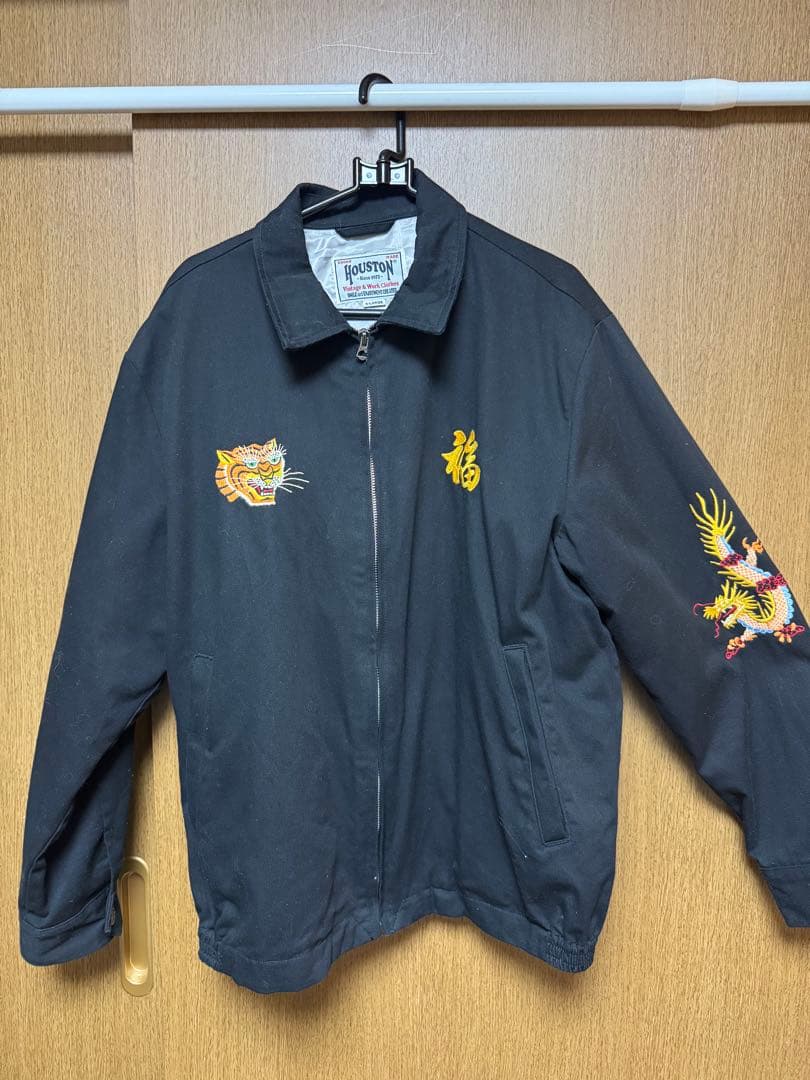 HOUSTON X-LARGE ジャケット 虎と鷲刺繍