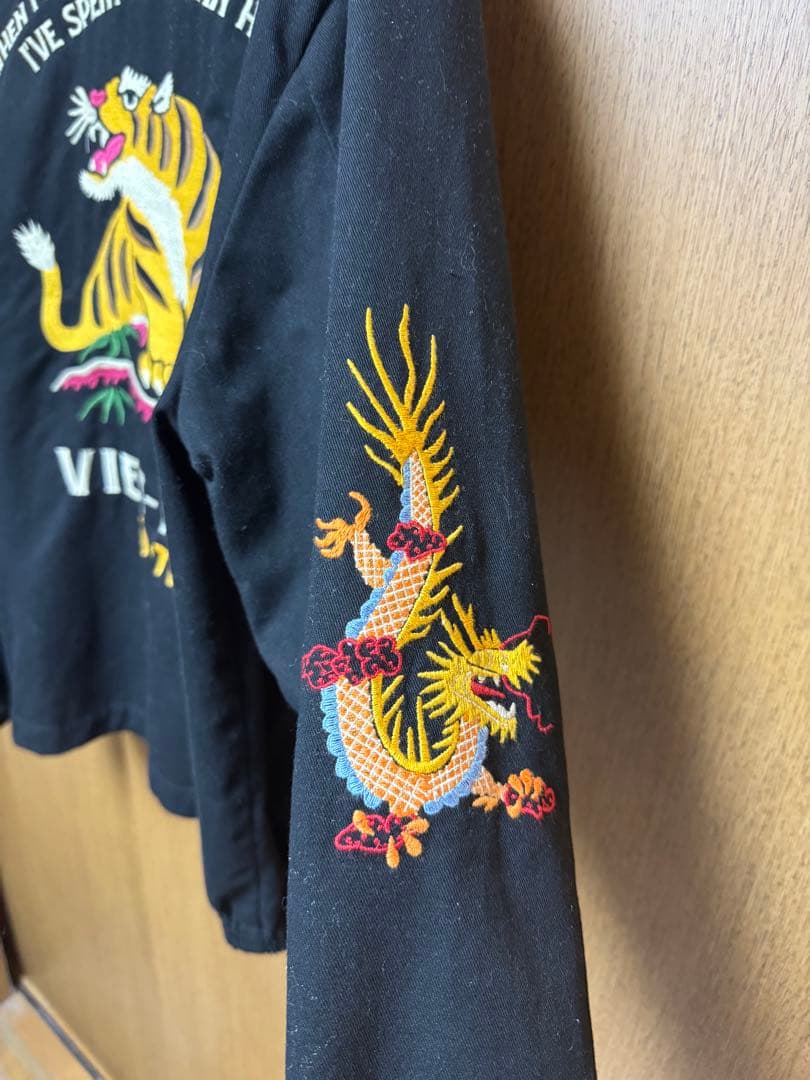 HOUSTON X-LARGE ジャケット 虎と鷲刺繍