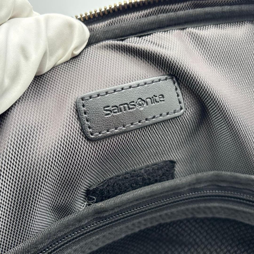【美品】Samsonite 2way 拡張 ビジネスバッグ ブリーフケース 軽量