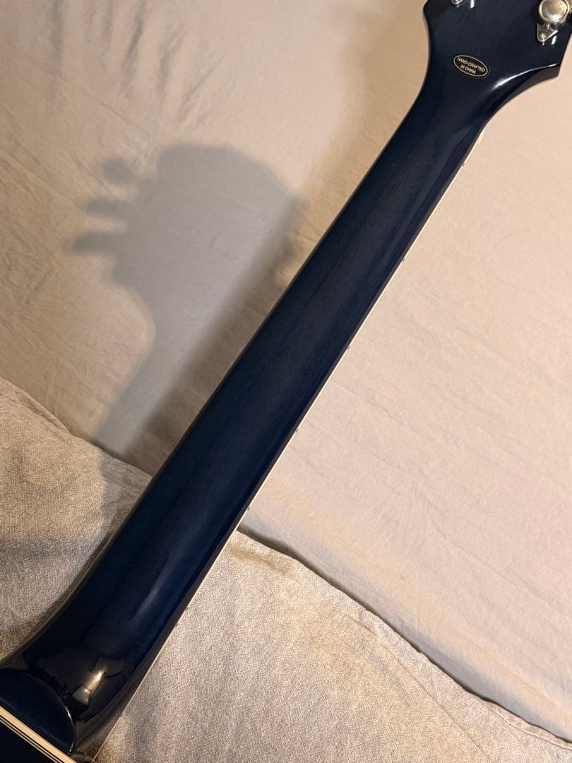 ギター Epiphone LesPaul Custom Quilt Viper Blue