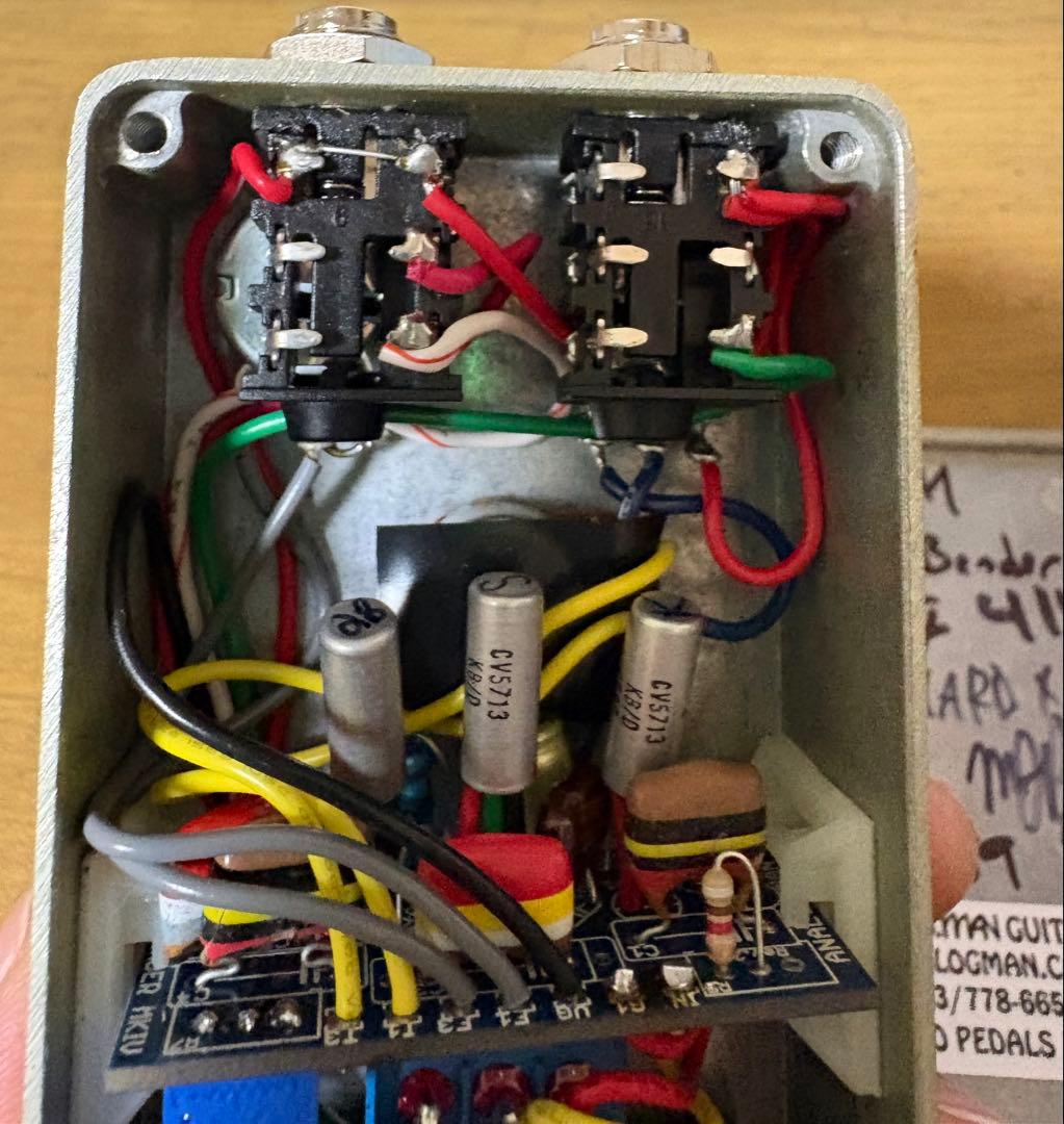 ギター Analogman Sun Bender MK-IV three Mullard