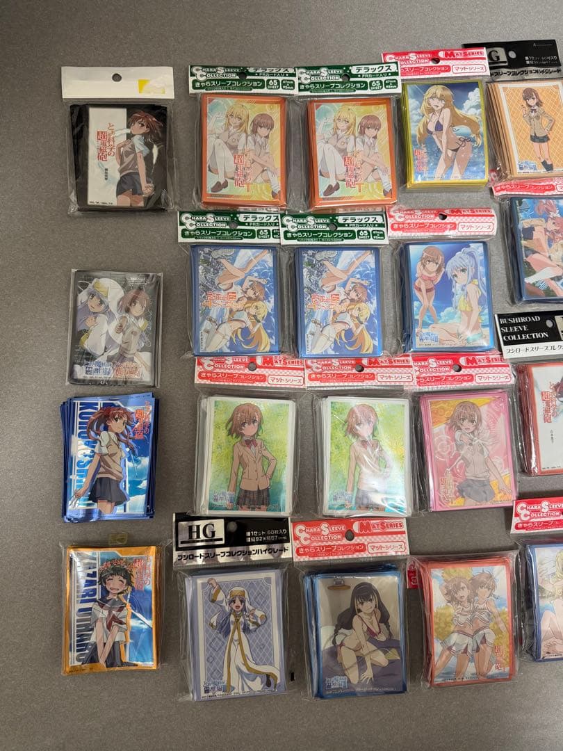 とある科学の超電磁砲　スリーブ　まとめ売り