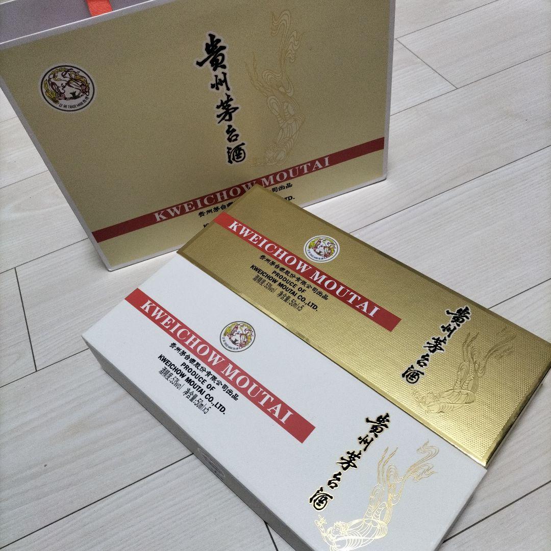 【新品】黄州茅台酒50ml × 6本セット◆ギフトボックス２個