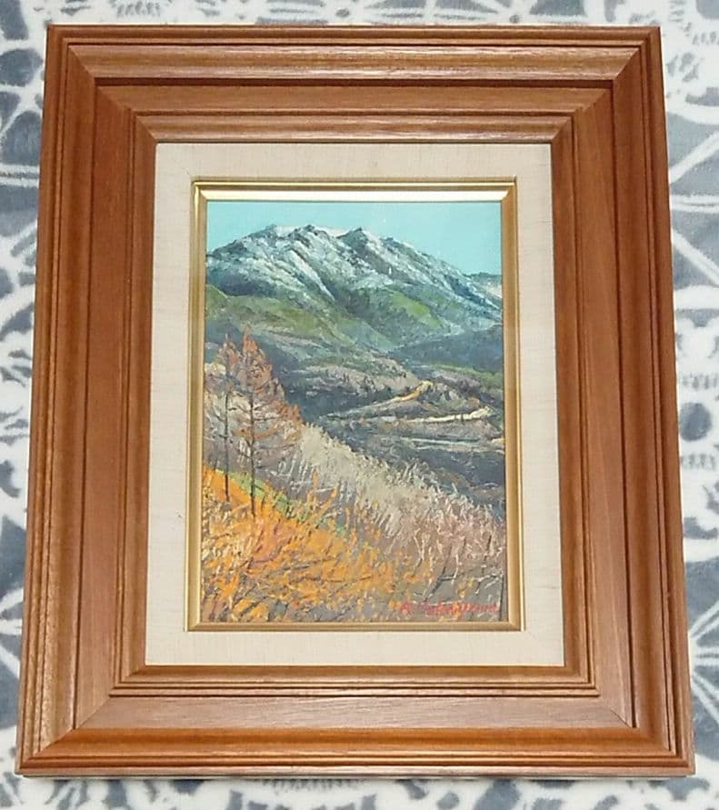 向山僚一 「横岳」(原画)