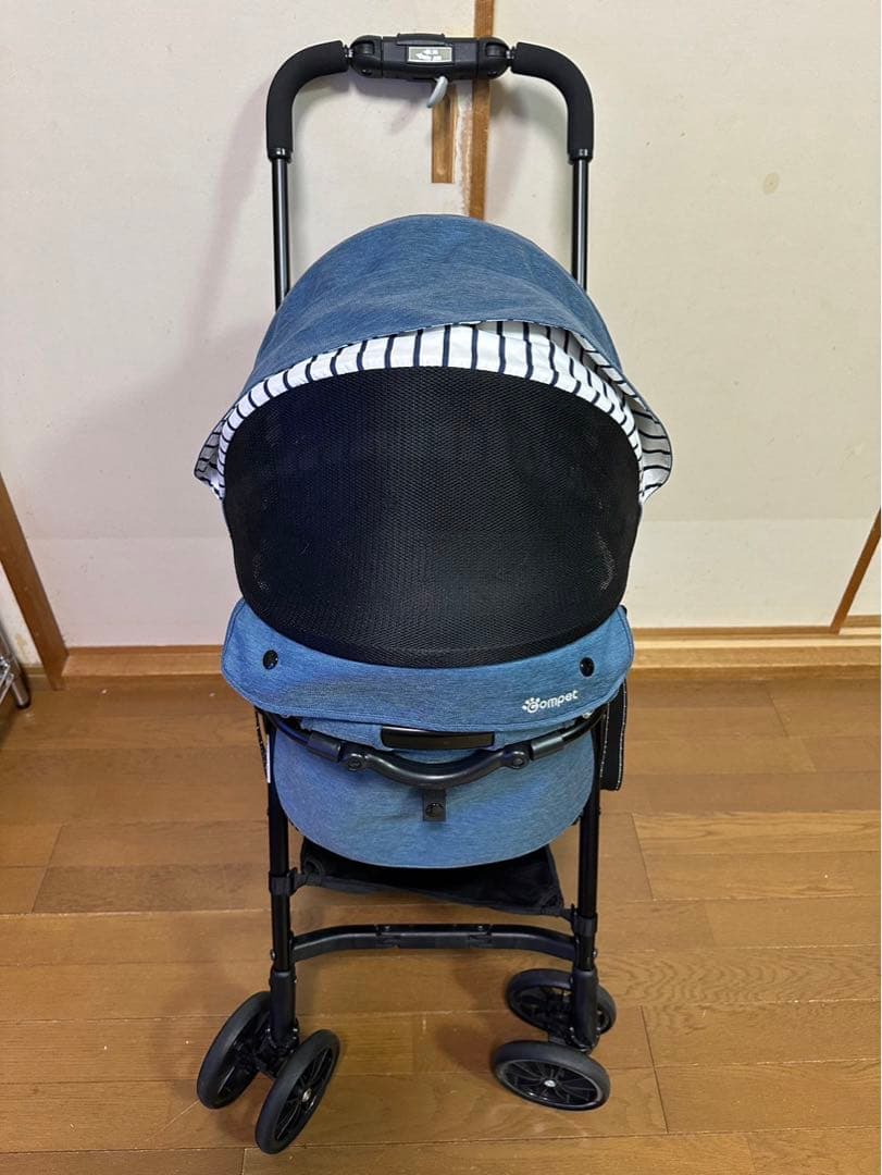 本日限定価格！！コンビ ミリミリEG Longペットカート デニムブルー