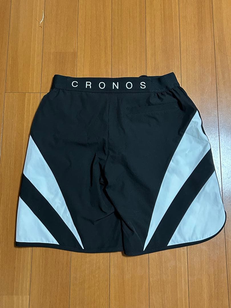 CRONOS クロノス サーフパンツ ブラック/ホワイト