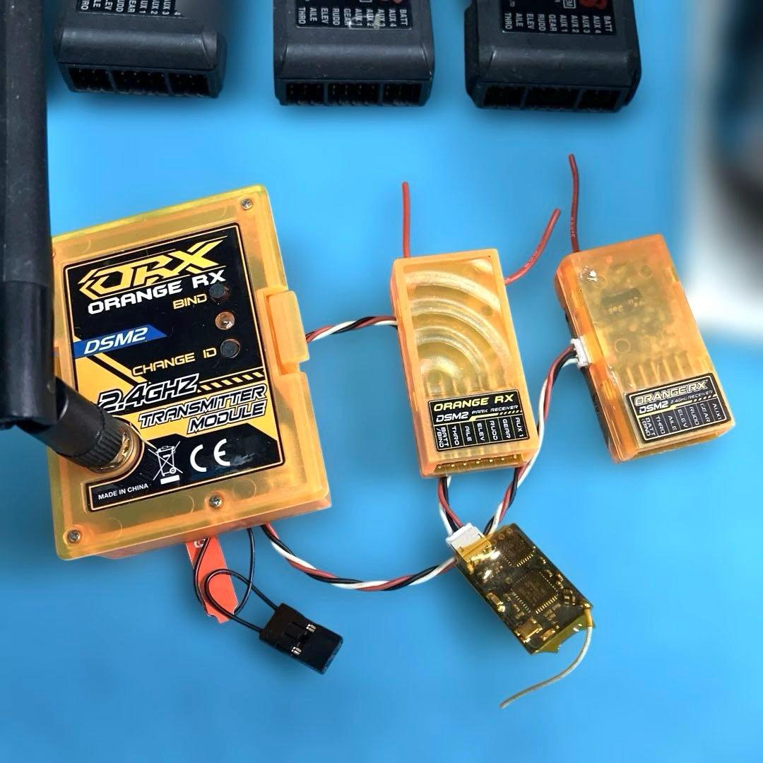 ラジコン JRプロポPCM 9X ORX 2.4Gモジュール & 受信器