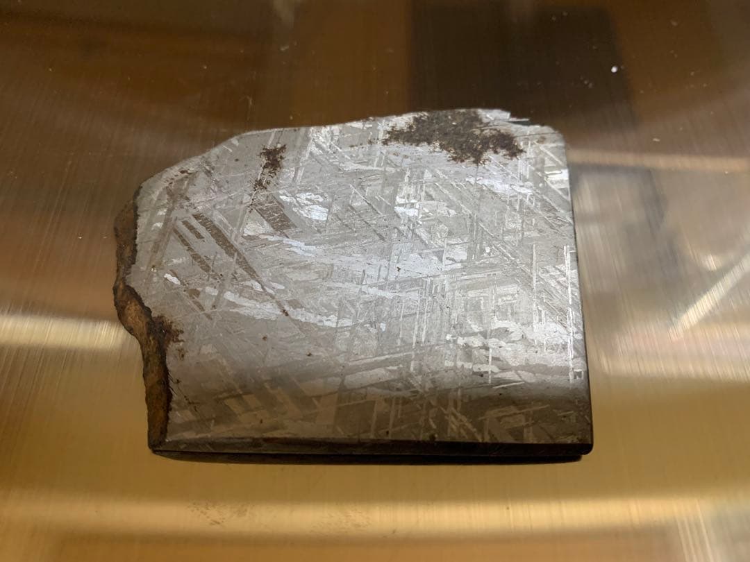 貴重Gibeon ギベオン隕石 123g メテオライト 鉄隕石 ナミビア  ④