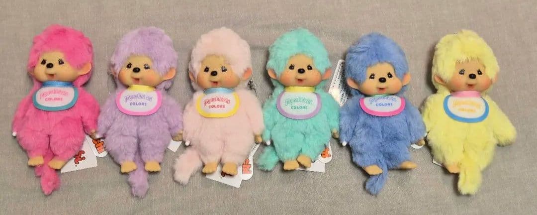 モンチッチ カラーズ ぬいぐるみ 約20cm 6個セット
