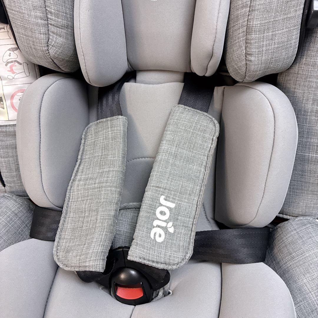 Joie チャイルドシート ステージスISOFIX キャノピー付 フォギーグレー