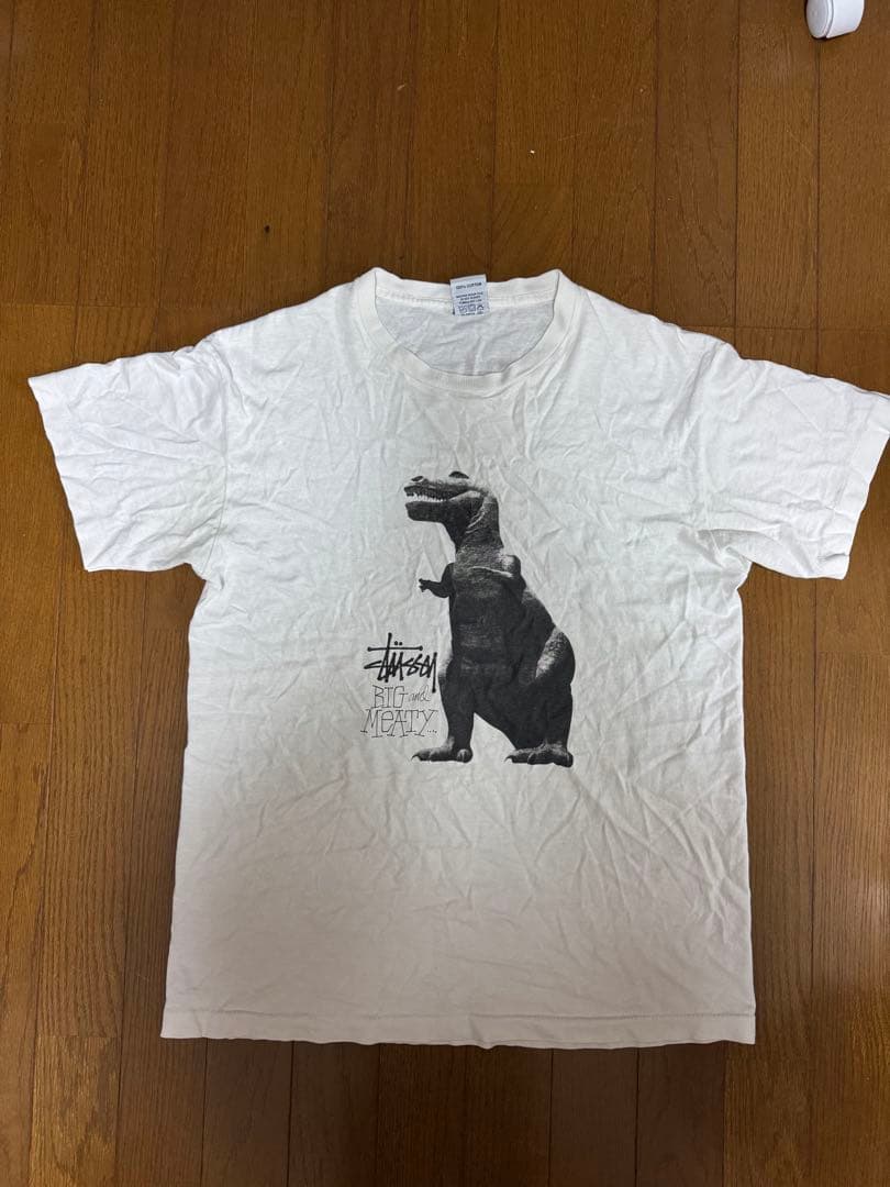 90s〜00s Stussy 恐竜 Tシャツ Mサイズ USA製