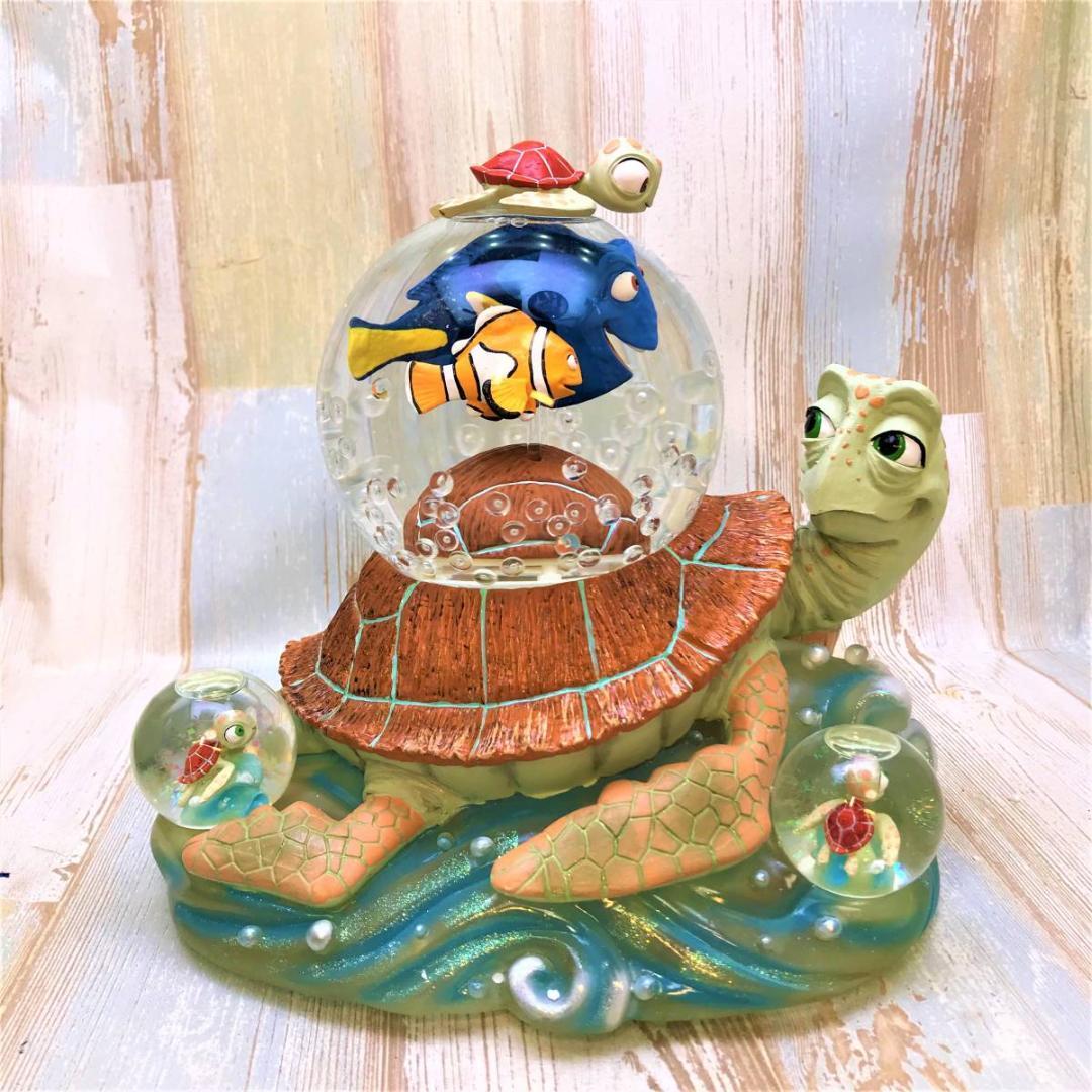 激激レア★ファインディング ニモ クラッシュ スノーグローブ スノードーム