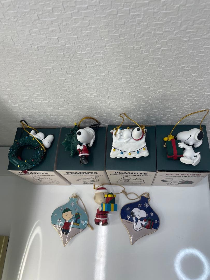 ベイフローPEANUTS SNOOPYクリスマスオーナメント