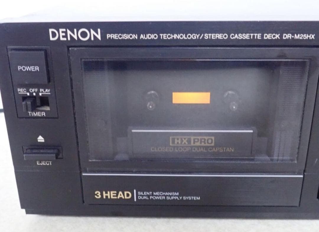 DENON カセットデッキ DR-M25HX