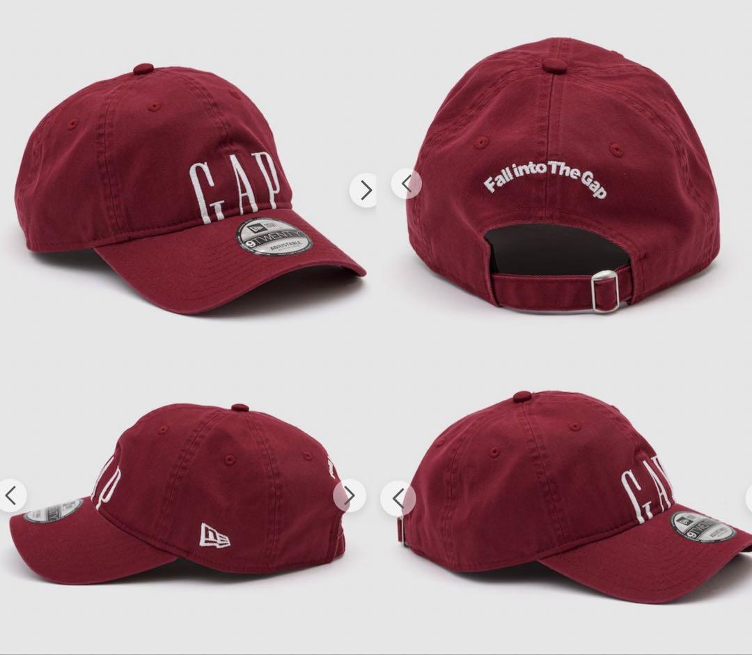 GAP NEWERA 限定 コラボ ロゴ ベースボールキャップ