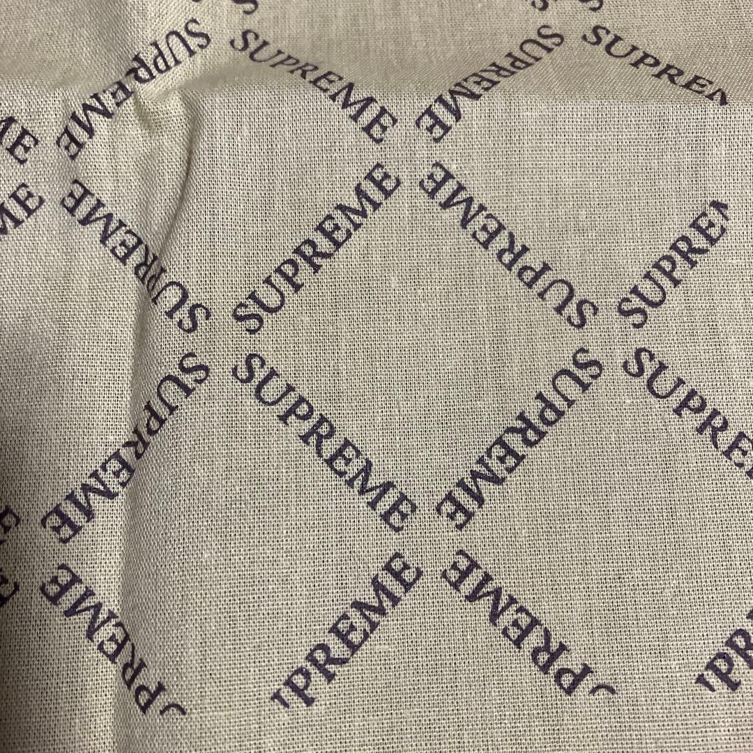 Supreme バンダナ 2枚セット べージュ　黒