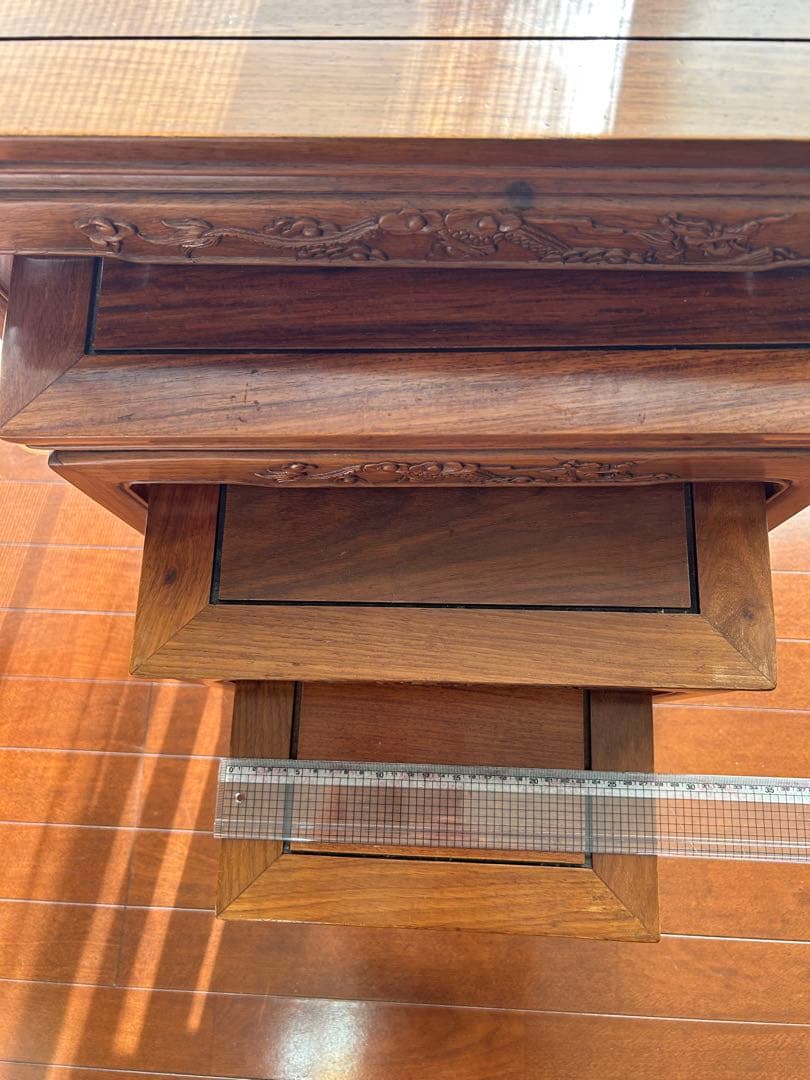 木製ネストテーブル 4点セット