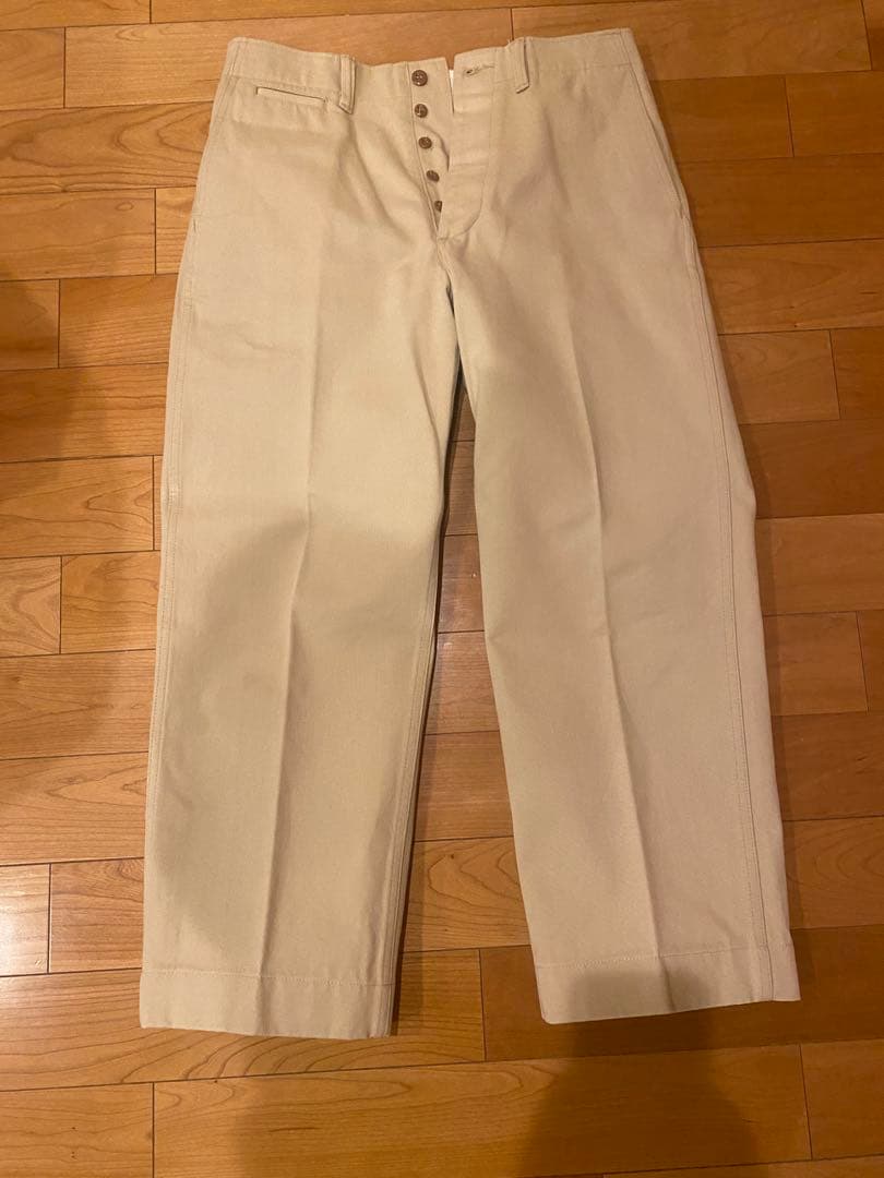 【最終値下】アットラスト atlast ワークチノ初期肉厚生地ベージュ34