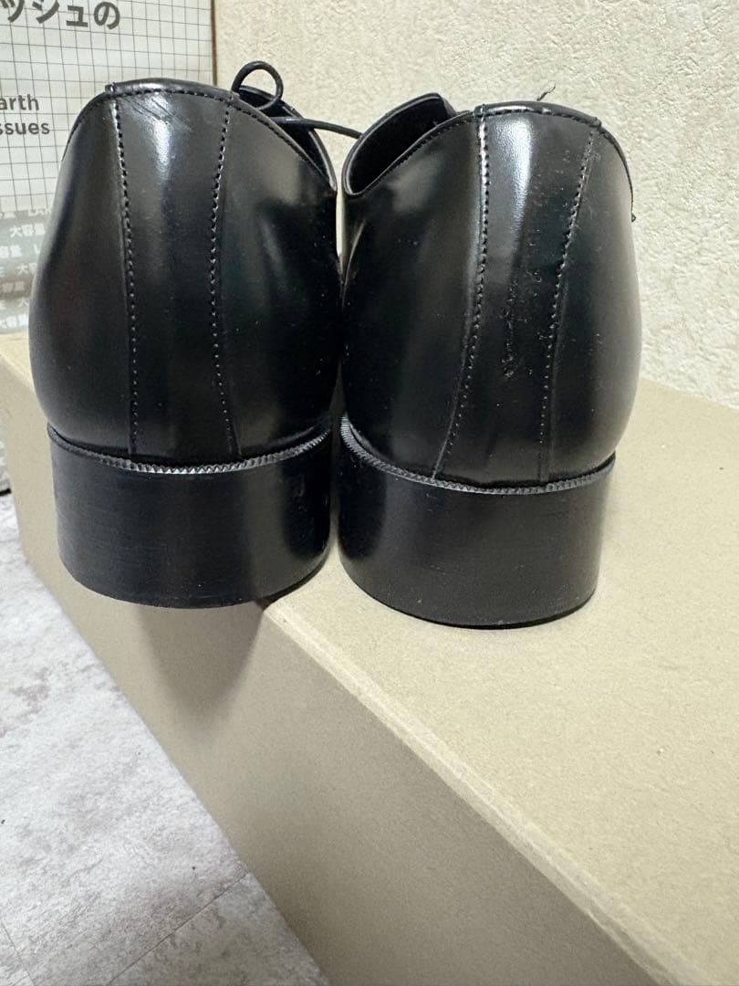 ADELO 6cmUP シークレットシューズ　ストレートチップ