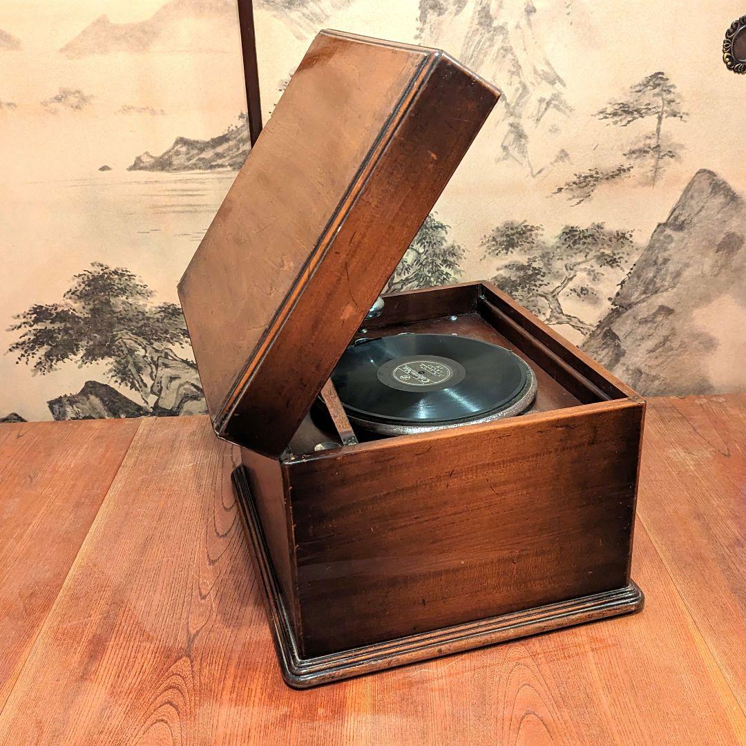 蓄音機　手回し　BOLERO　骨董品　　MADE IN JAPAN　アンティーク