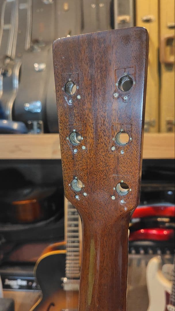 【ジャンク】ギター 詳細不明 オール単板