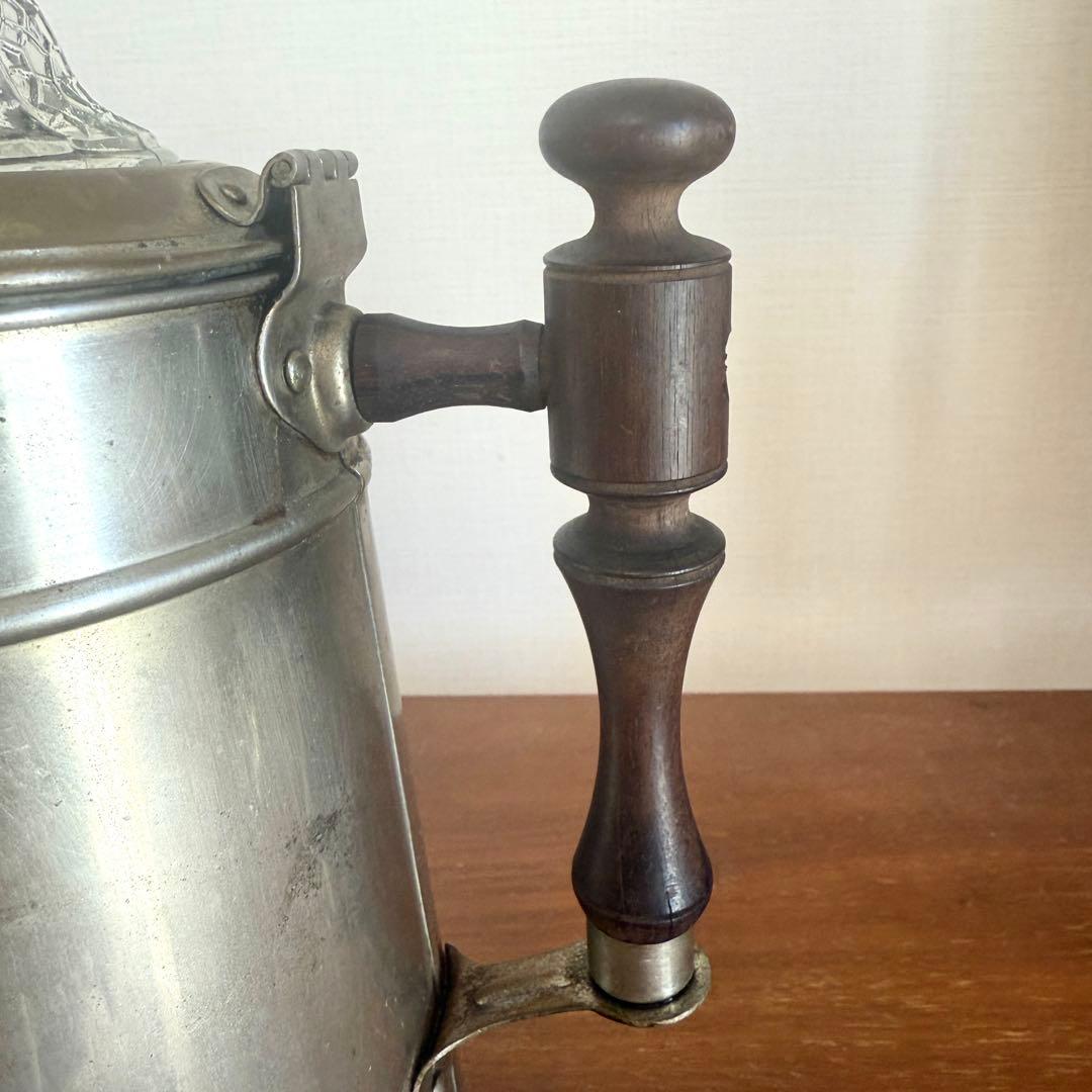 【希少・和骨董】JKS&CO KS アルミパーコレーター アンティーク コーヒー