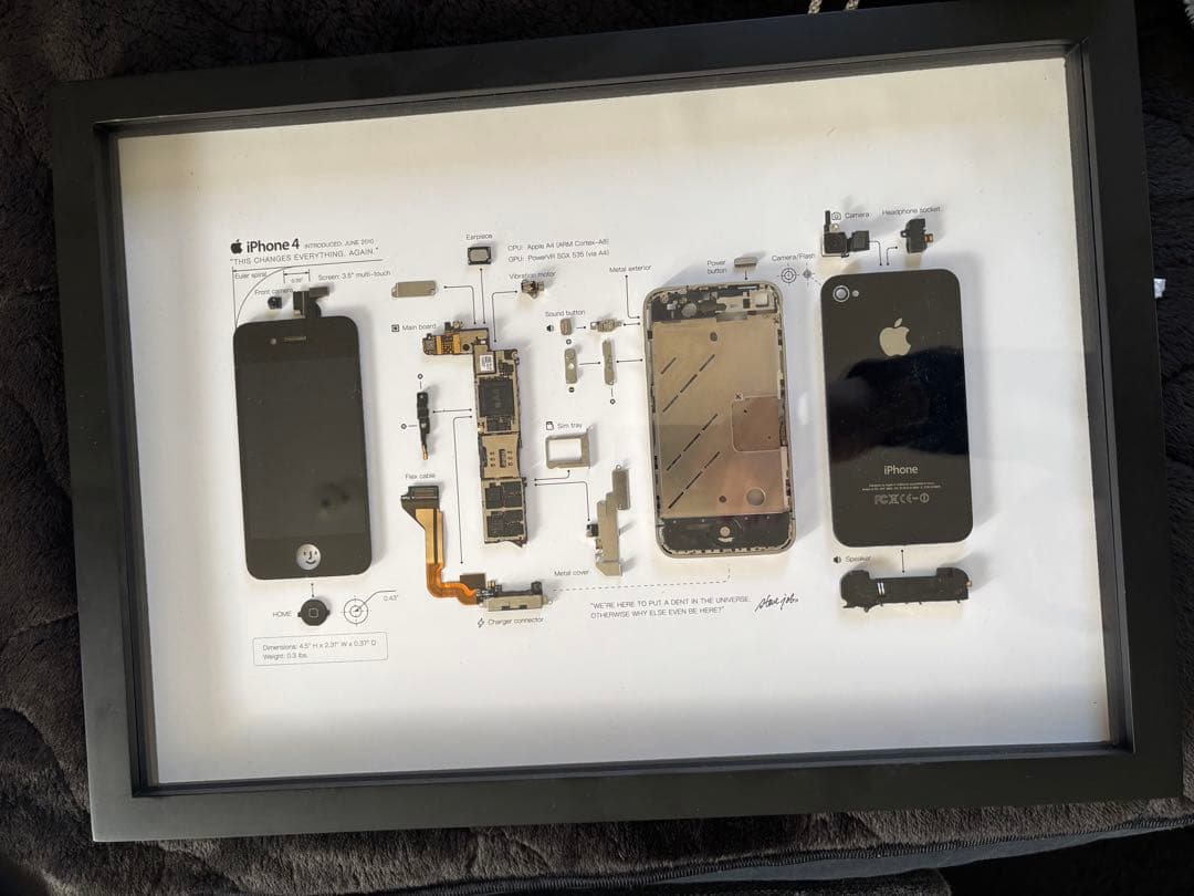 GRID® 4 グリッドスタジオ Apple iPhone4 分解アート