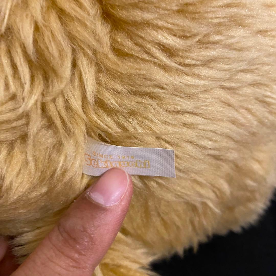 希少　モンチッチ ぬいぐるみ30周年 記念 Lゴールドanniversary