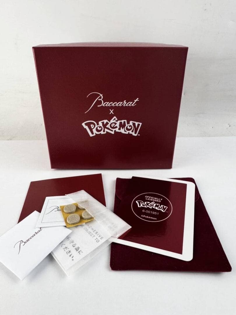 バカラ モンスターボール☆ポケモンコレクション クリスタルガラス フィギュリン