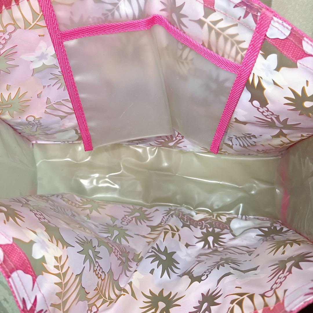 ☆レア☆ハローキティ ビニールバッグ ハイビスカス 平成レトロ ギャル 2006