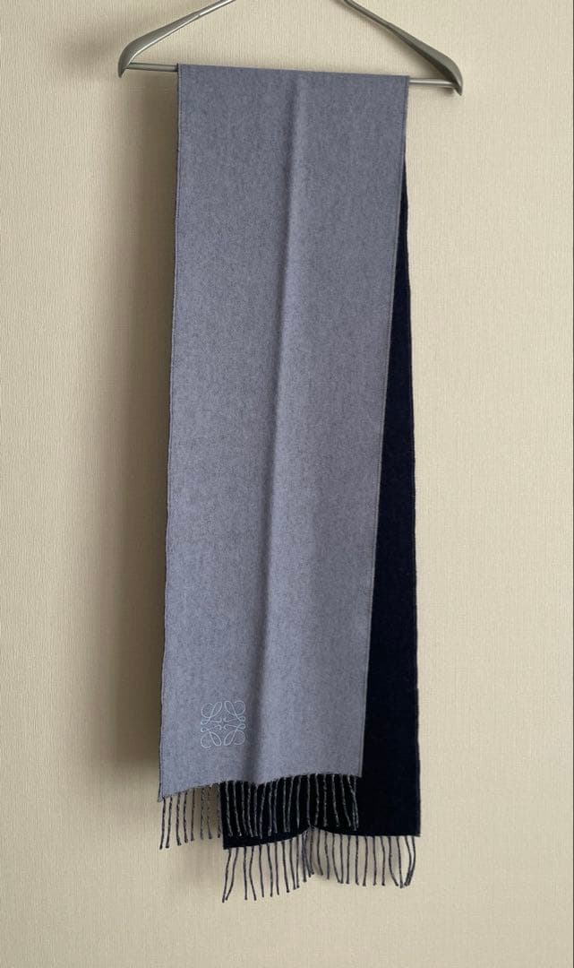 LOEWE バイカラー マフラー ロエベ