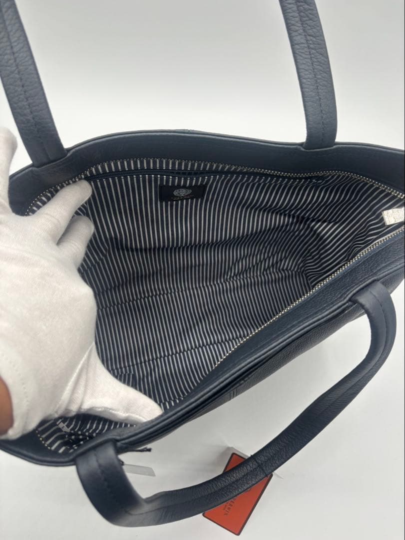 未使用 EVERWINエバウィン 2way ビジネスバッグ 牛革