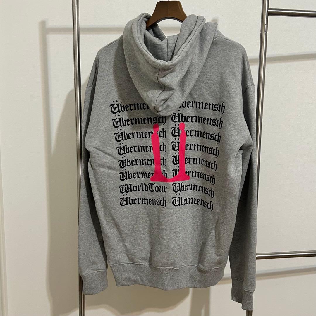 G-DRAGON UBERMENSCH HOODIE パーカー フーディ グレー