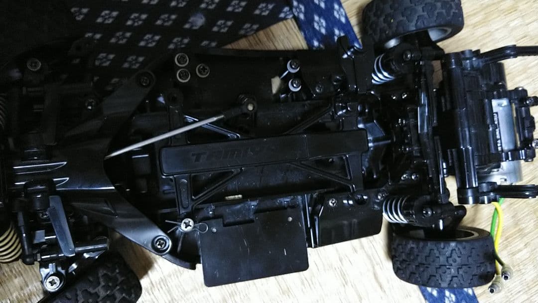 タミヤ M06 Mシャーシ フルベアリング等オプション付き メカ無し