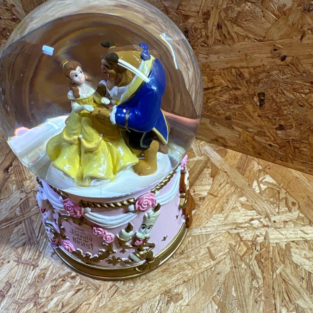 美女と野獣 ベル ルミエール スノーグローブ スノードーム