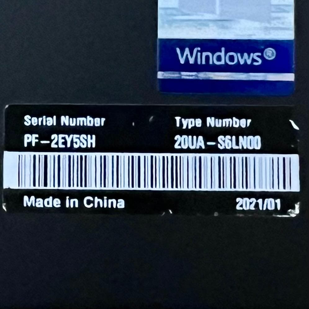 2021年製◇極美品級◇第10世代i7/512GB/16GB/ThinkPad