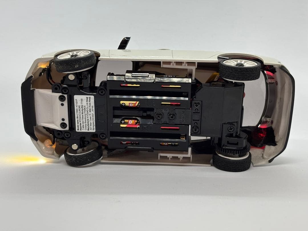 京商ミニッツ RWD ヤンキープリウス仕様 LEDライト付き